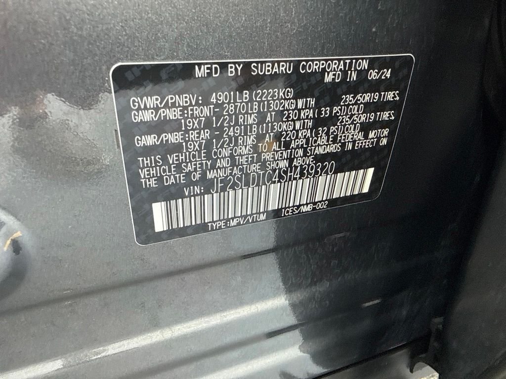 Used 2025 Gray Subaru Touring image 10
