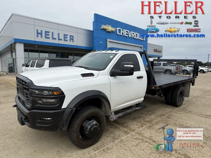 Used 2025 Bright White Clearcoat Ram Tradesman image 1