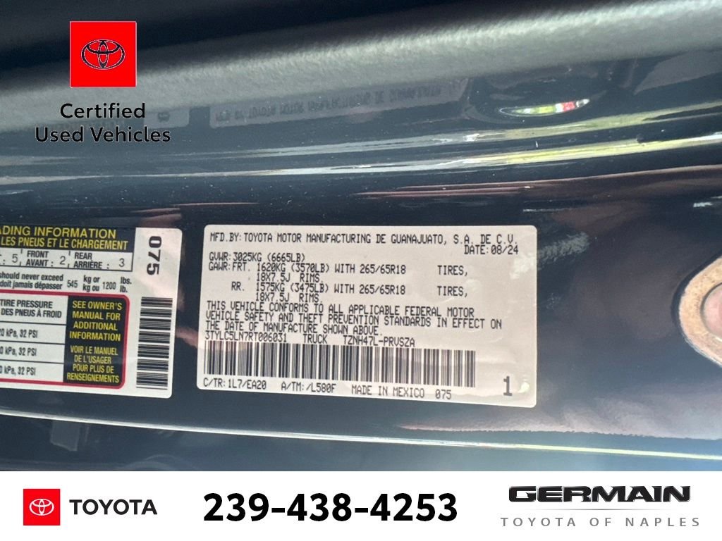 Certified Used 2024 Gray Toyota TRD Sport image 47