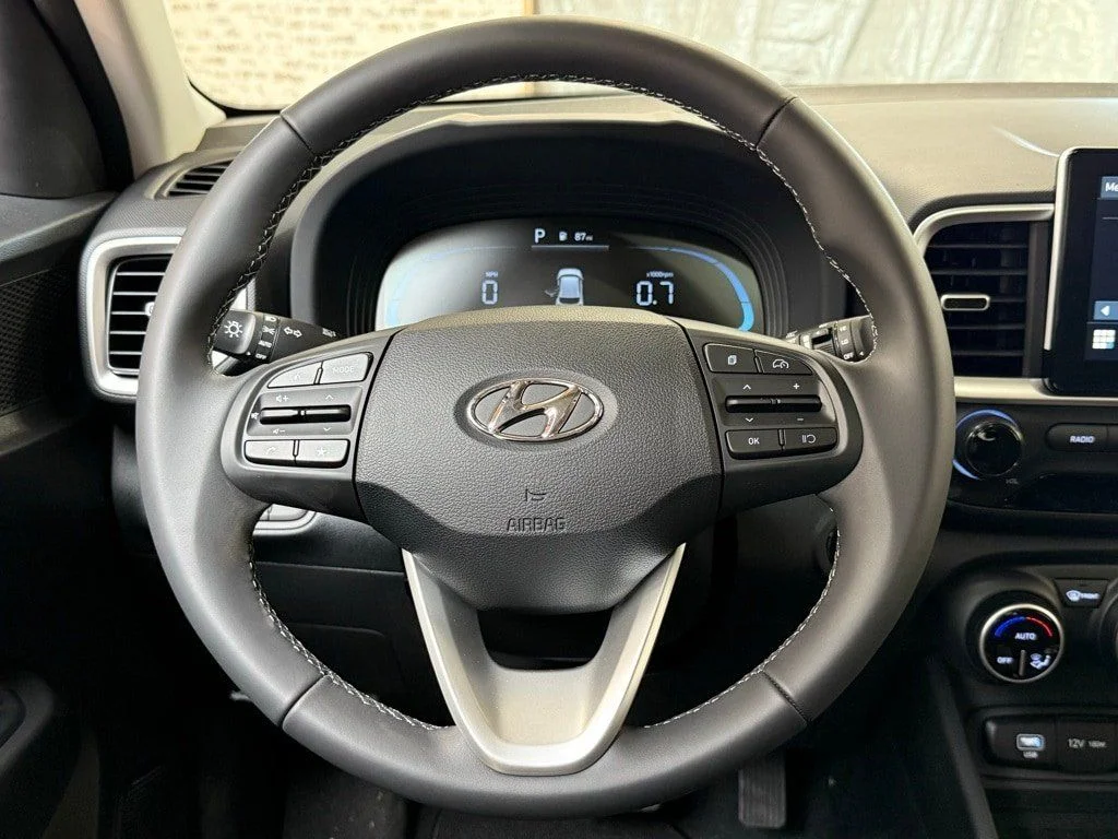 New 2026 Lunar White W/Black Roof Hyundai SEL image 13