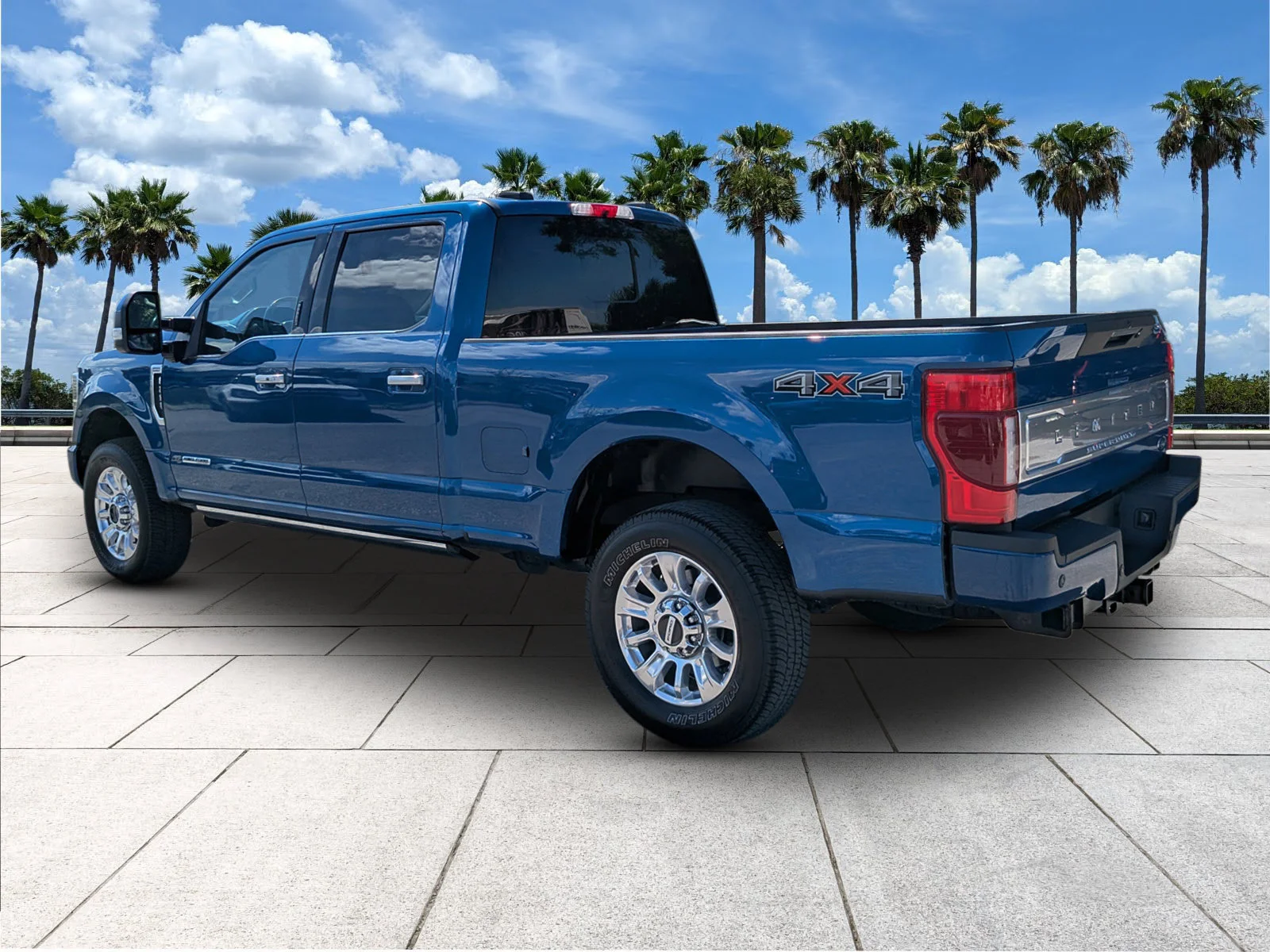 Used 2022 Atlas Blue Metallic Ford Limited image 6