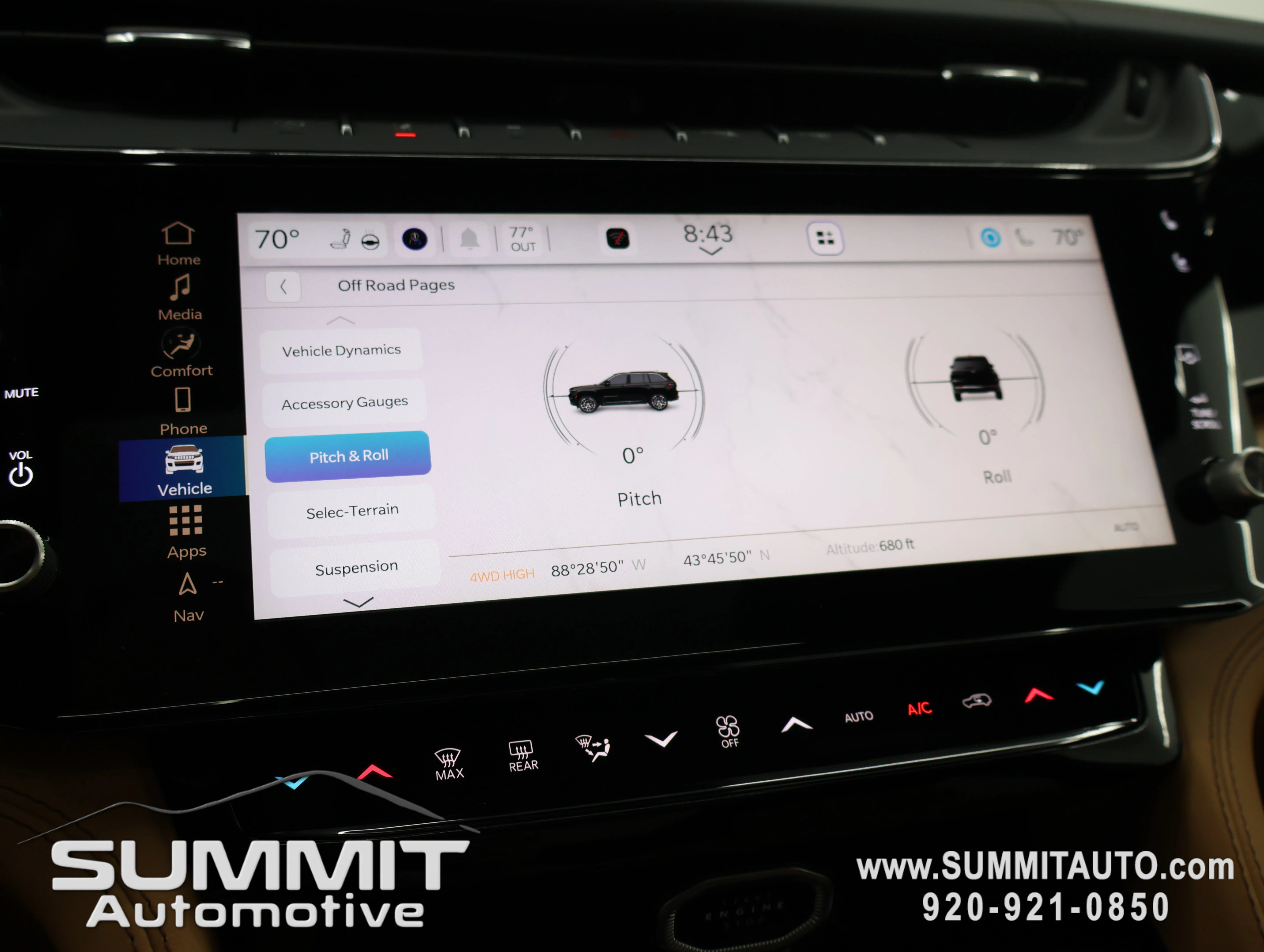 New 2026 Diamond Black Crystal Pearl-Coat Exterior Paint Jeep Summit image 75