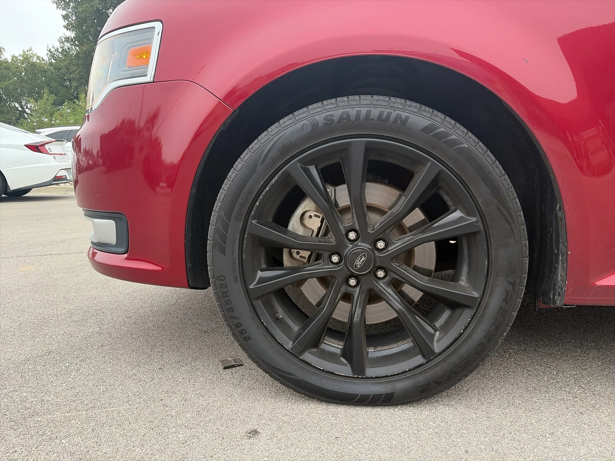 Used 2018 Ruby Red Metallic Tinted Clearcoat Ford SEL image 9