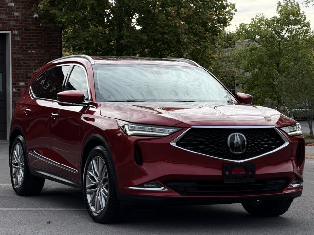 Used 2022 Performance Red Pearl Acura SH-AWD ADVANCE image 2