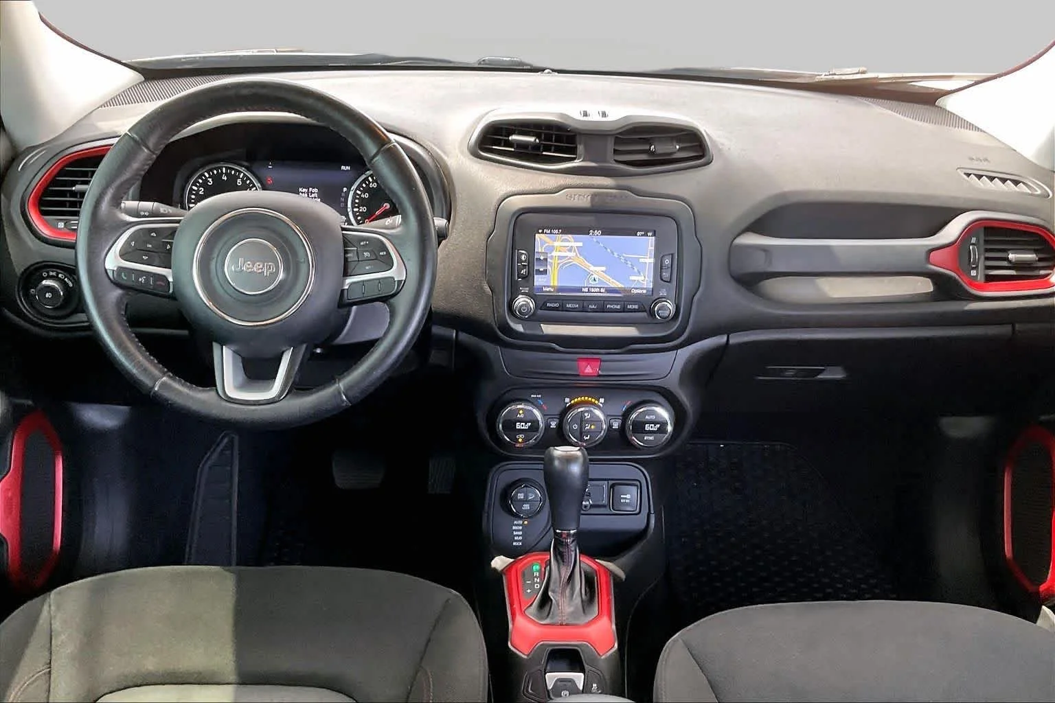 Used 2016 Granite Crystal Metallic Clearcoat Jeep Trailhawk image 16