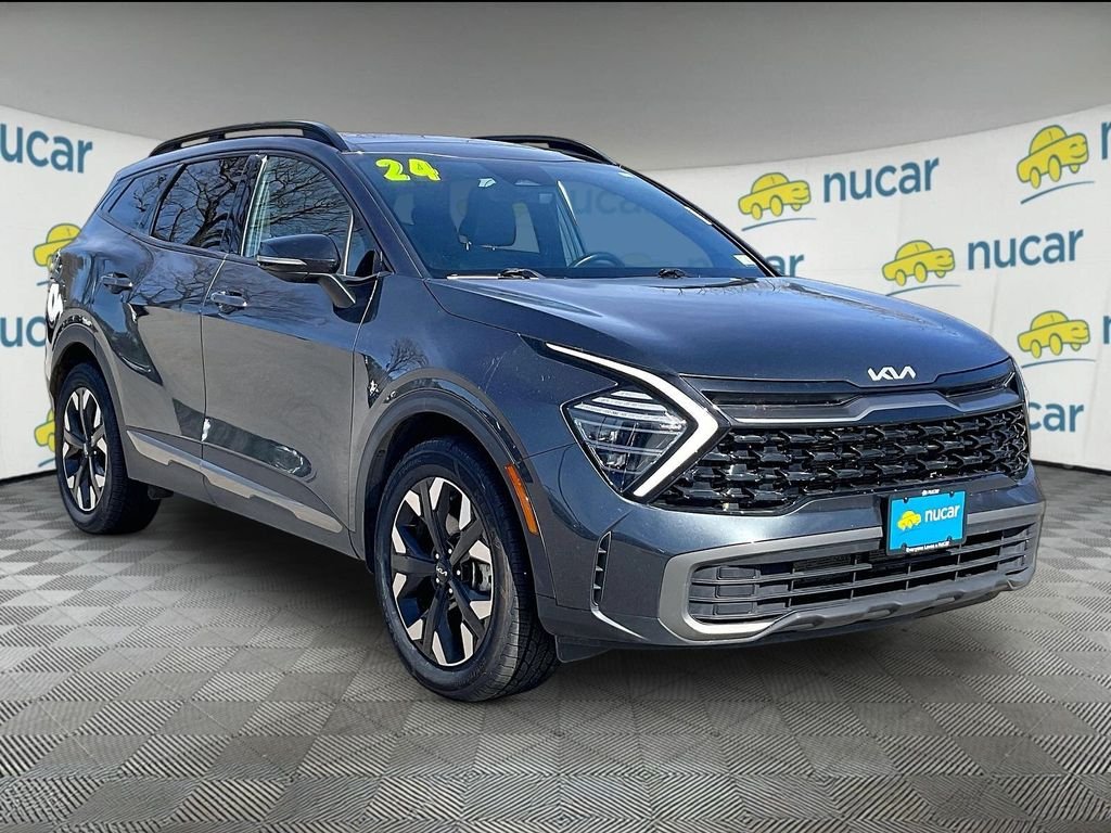 Used 2024 Gray Kia X-Line image 1
