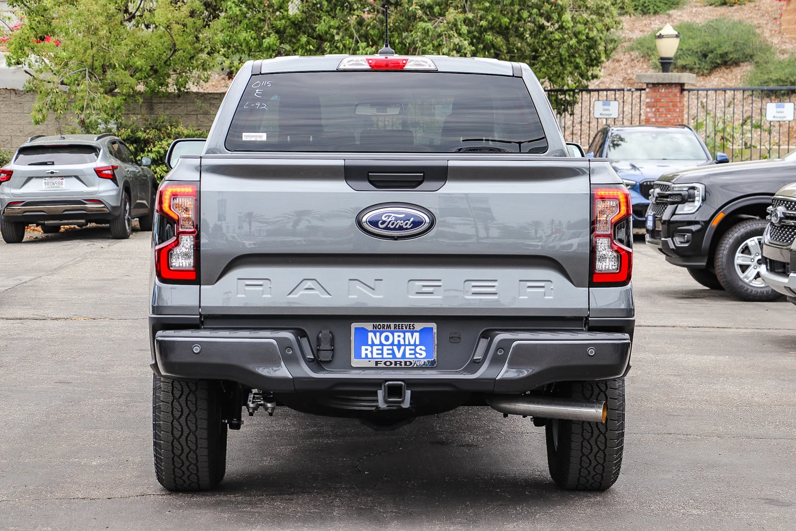 New 2026 Carbonized Gray Metallic Ford XLT image 7