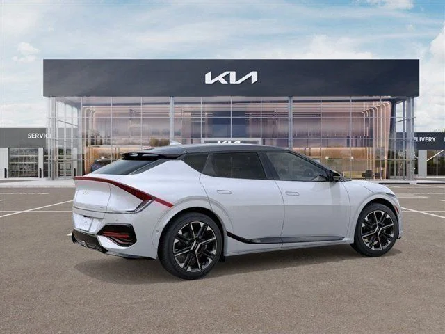 New 2026 Glacial White Pearl / Black Ro Kia GT-Line AWD image 6