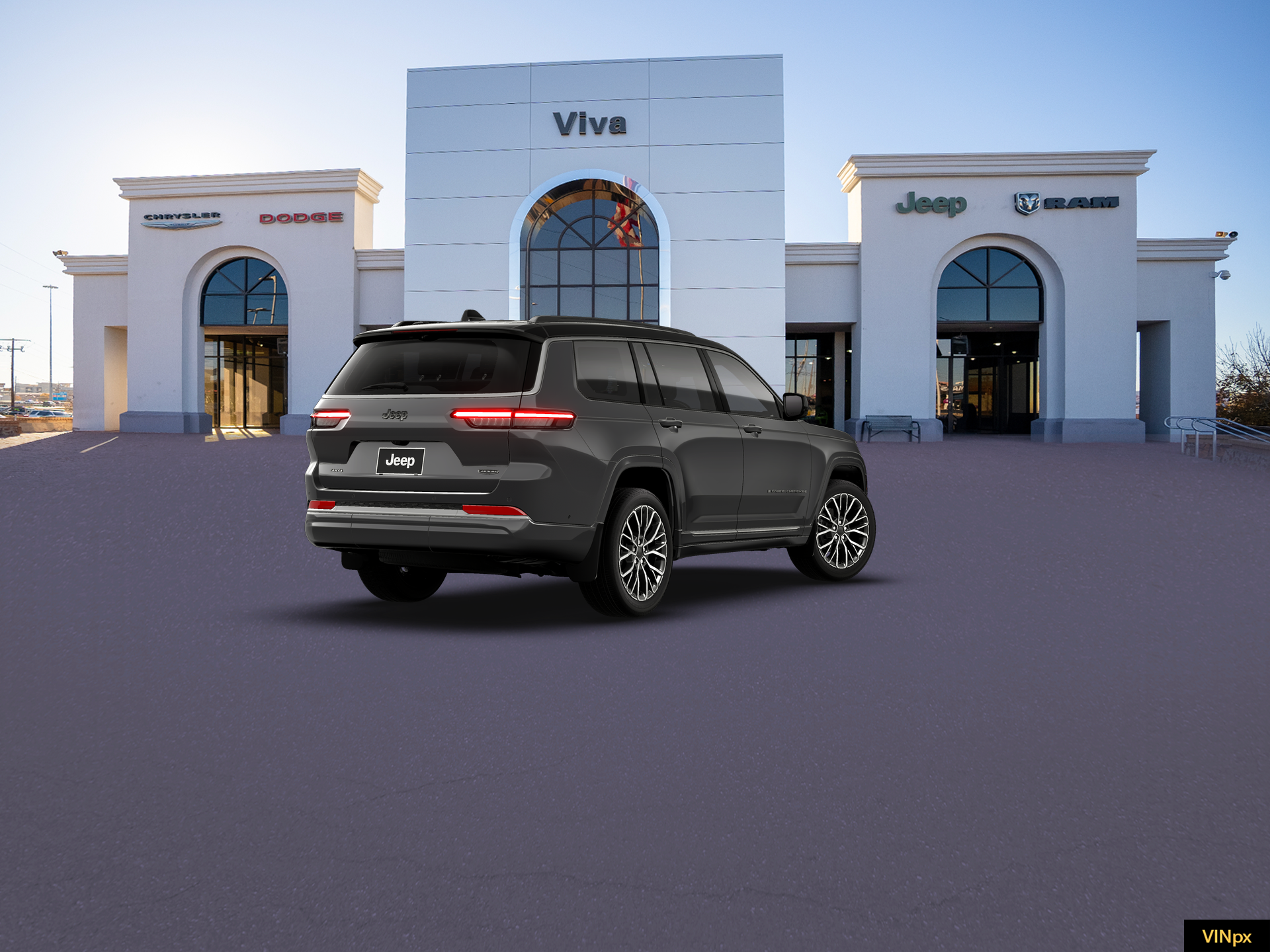New 2026 Baltic Gray Metallic Clear-Coat Exterior Paint Jeep Summit image 7