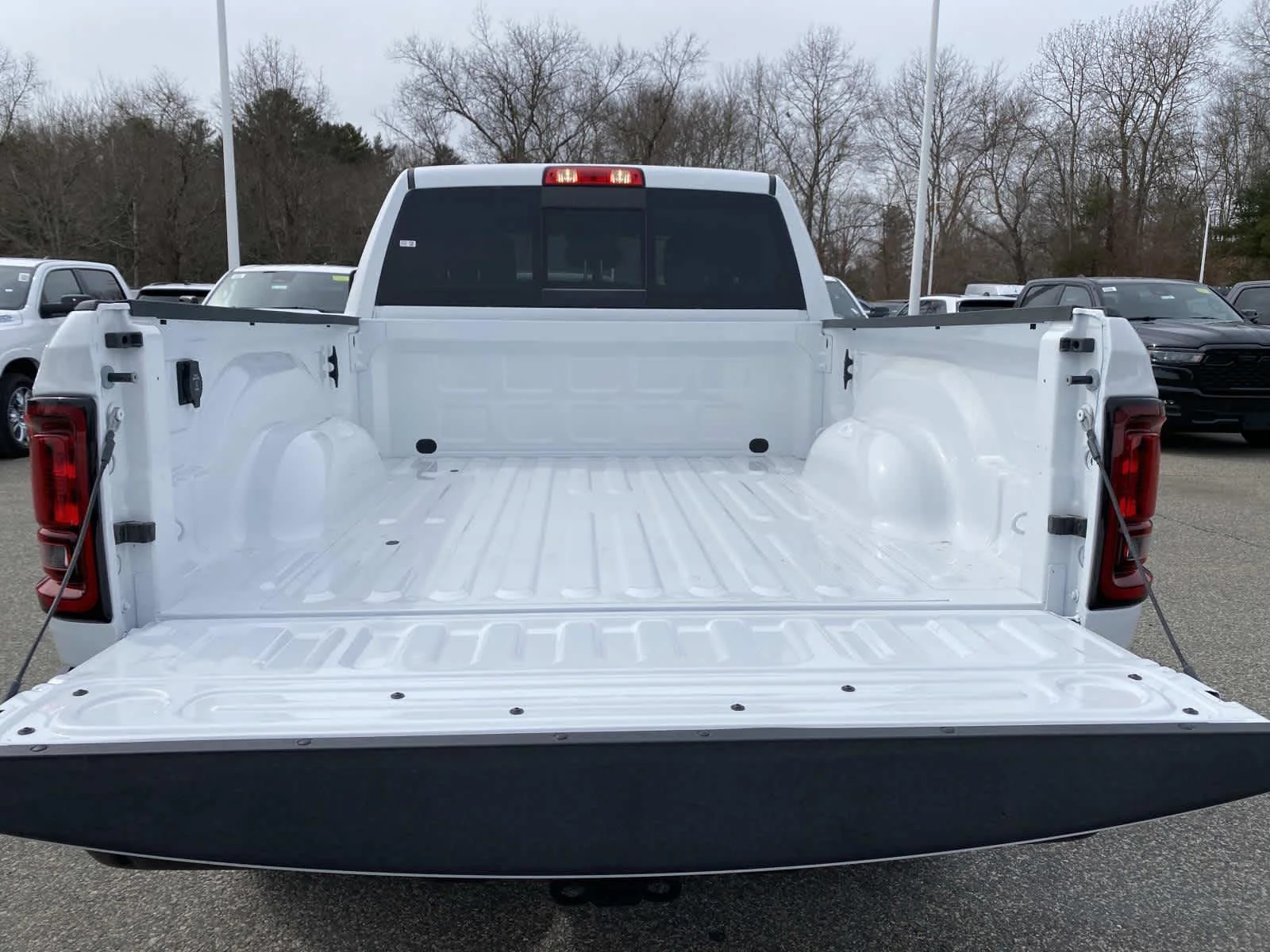 New 2026 Bright White Clear-Coat Exterior Paint RAM Tradesman image 4