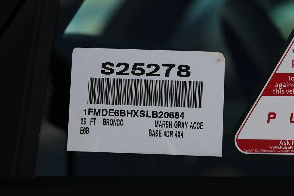 2025 Ford Bronco 4-Door Base - Photo 49