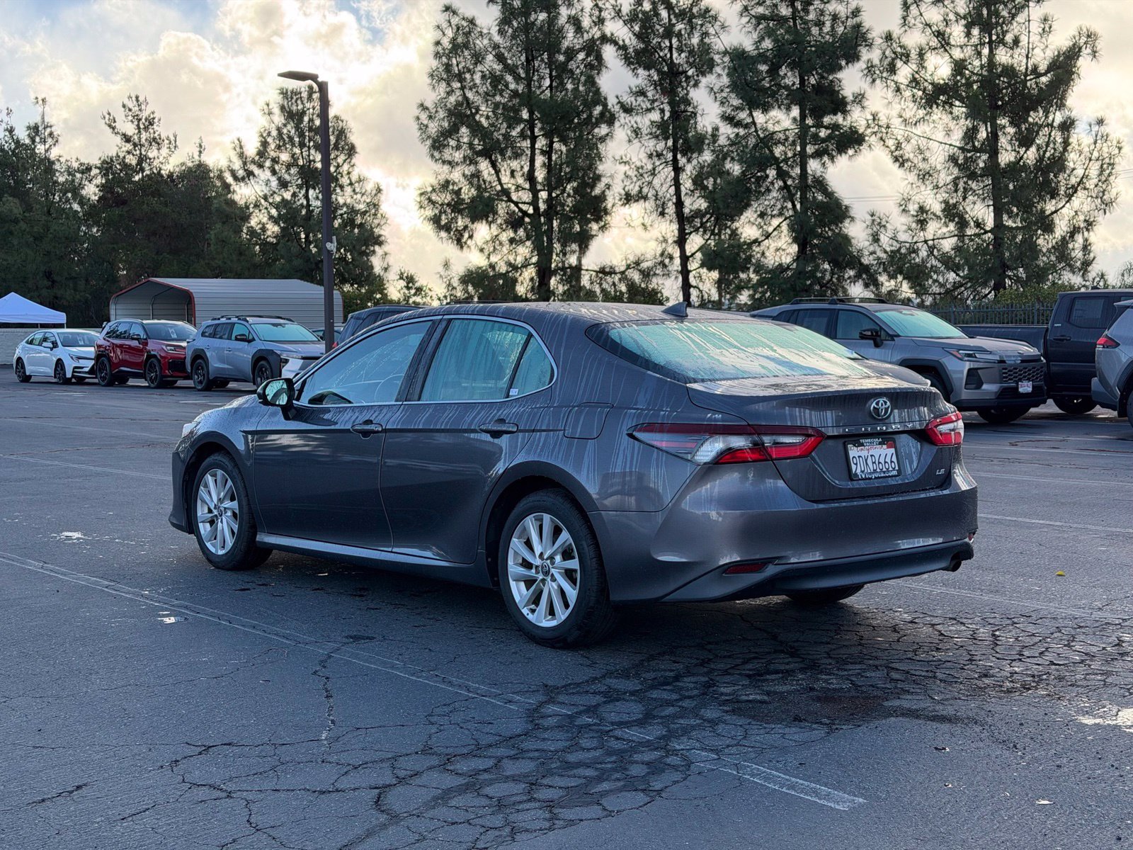 Certified Used 2023 Predawn Gray Mica Toyota LE image 3