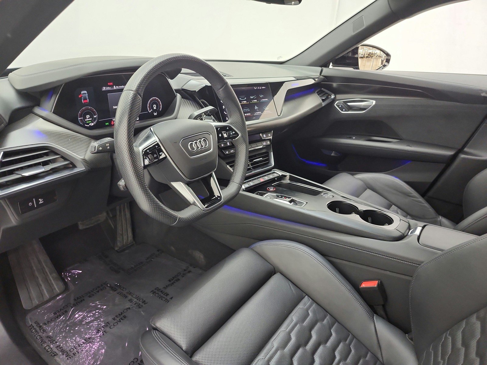 Used 2022 Daytona Gray Pearl Effect Audi Prestige quattro image 12