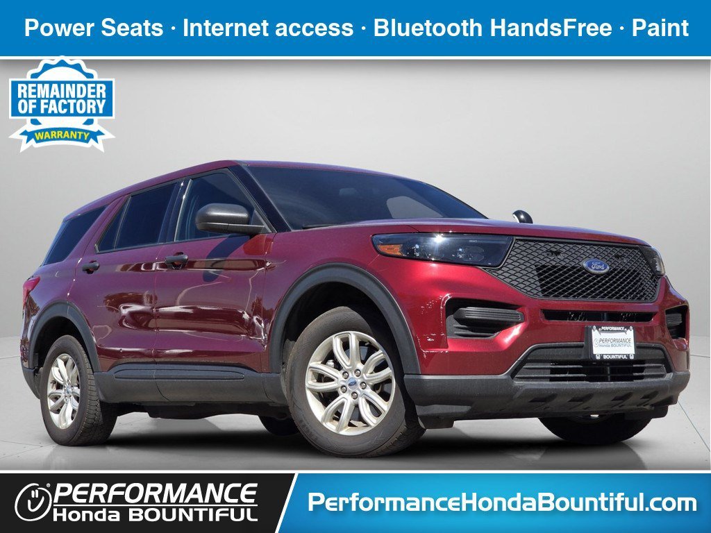 Used 2023 Dark Toreador Red Metallic Ford Base image 1