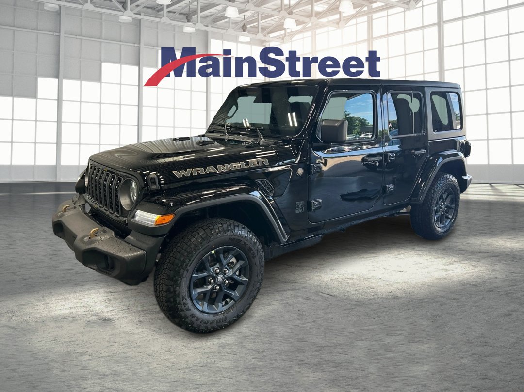 New 2026 Black Clear-Coat Exterior Paint Jeep 85th Anniversary Edition image 1