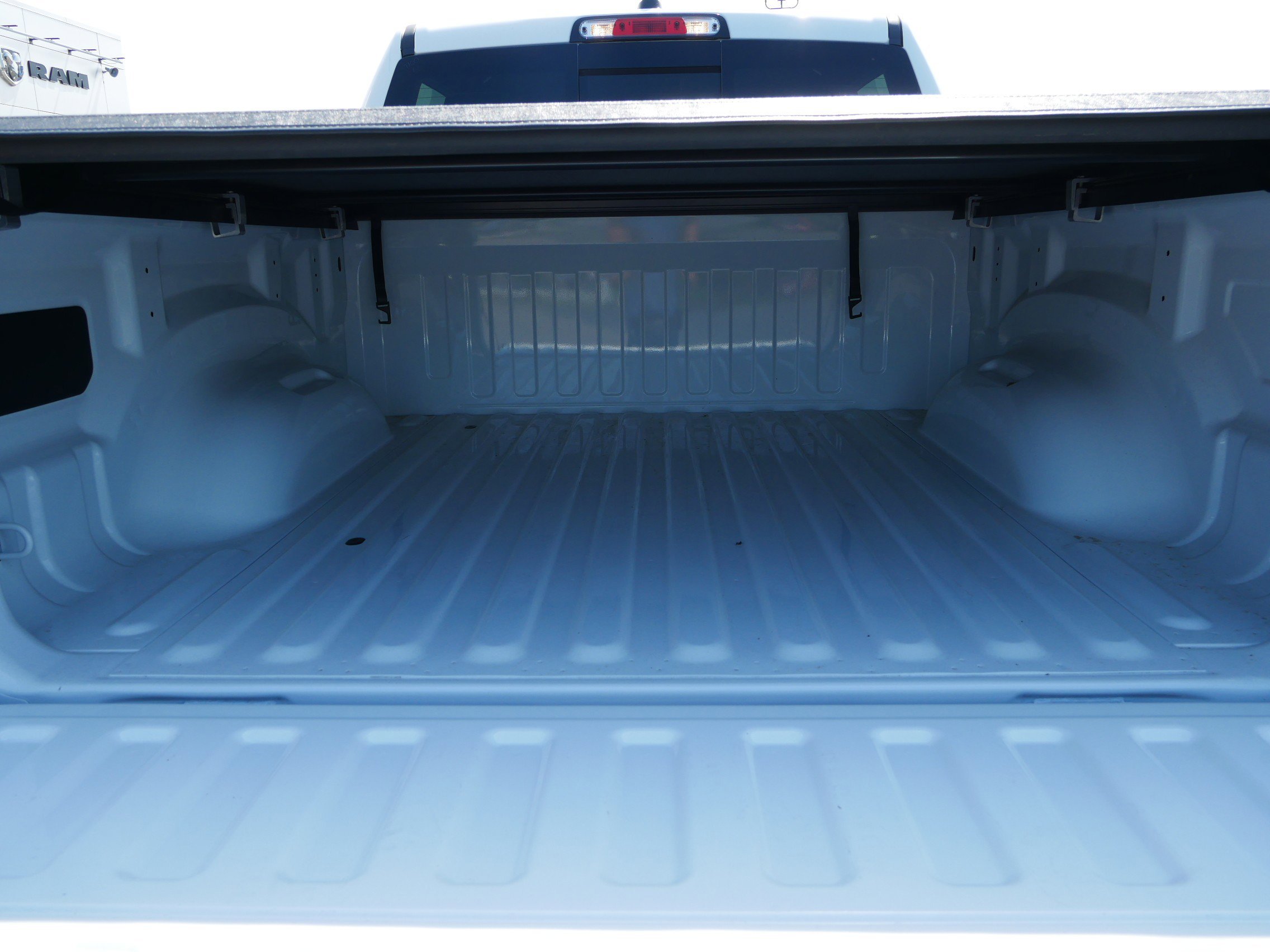 New 2026 Bright White Clear-Coat Exterior Paint RAM Laramie image 10