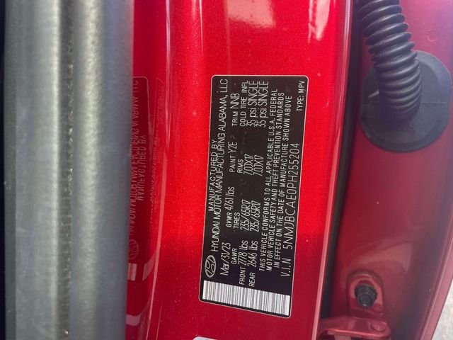 Used 2023 Red Hyundai SEL image 18