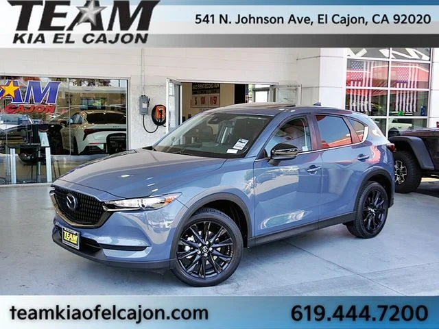 Used 2021 Gray Mazda Carbon Edition Turbo image 1