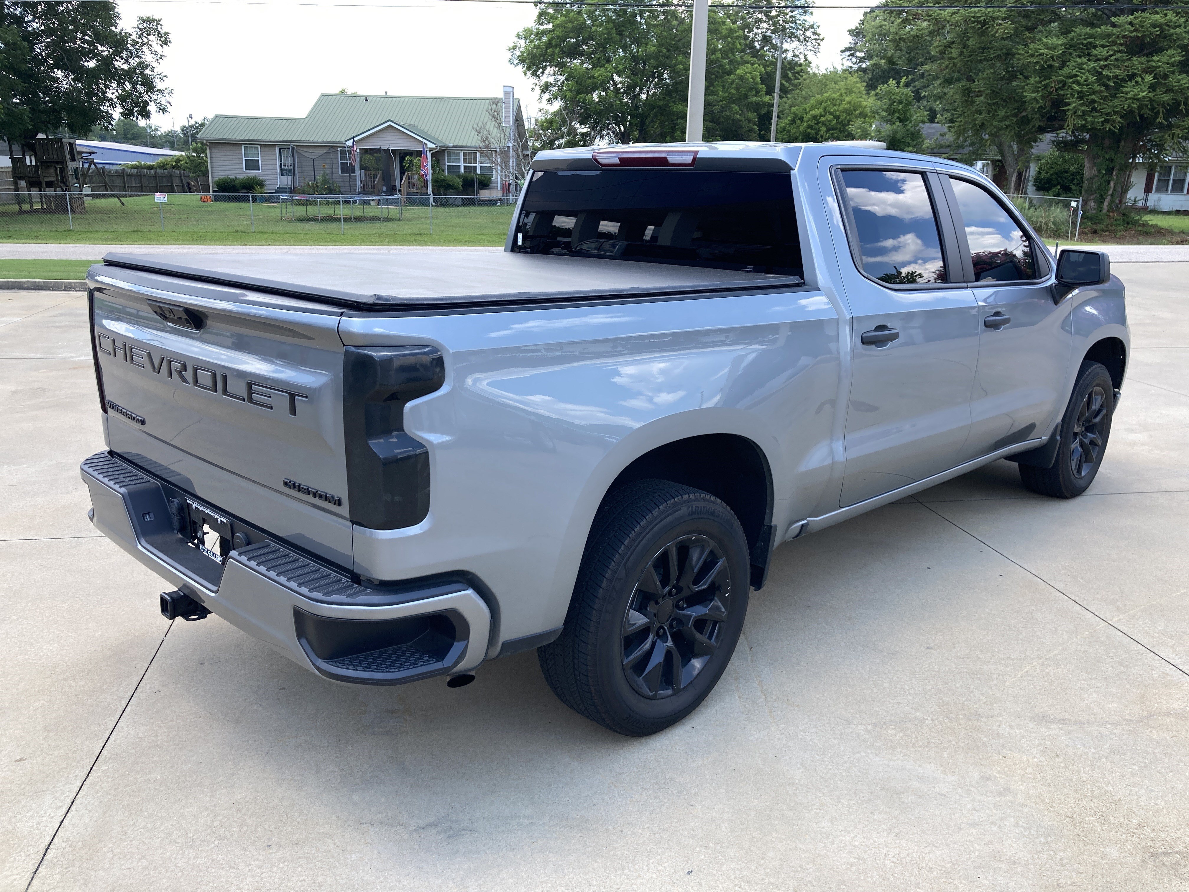 Certified Used 2024 Sterling Gray Metallic Chevrolet Custom image 2