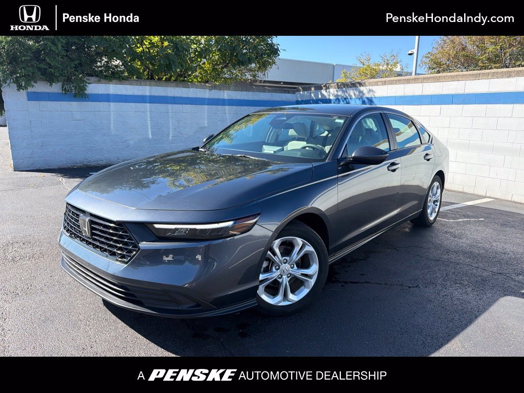Used 2024 Meteorite Gray Metallic Honda LX image 1