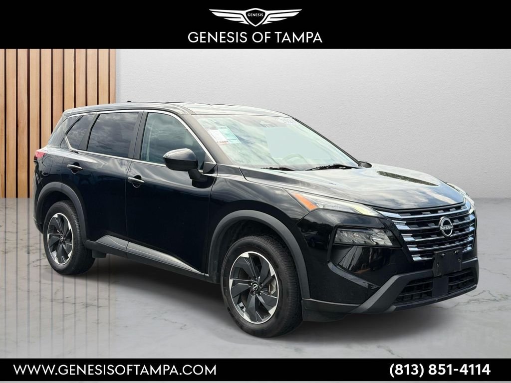 Used 2024 Black Nissan SV image 1