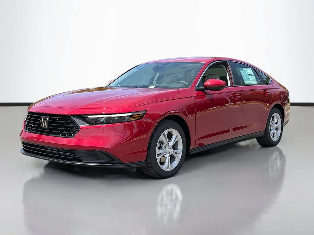 New 2026 Radiant Red Metallic Honda LX image 2