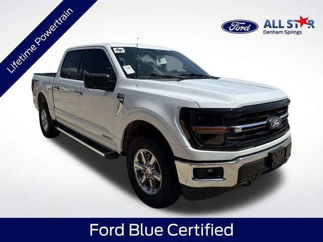 Certified Used 2025 White Ford XLT image 1