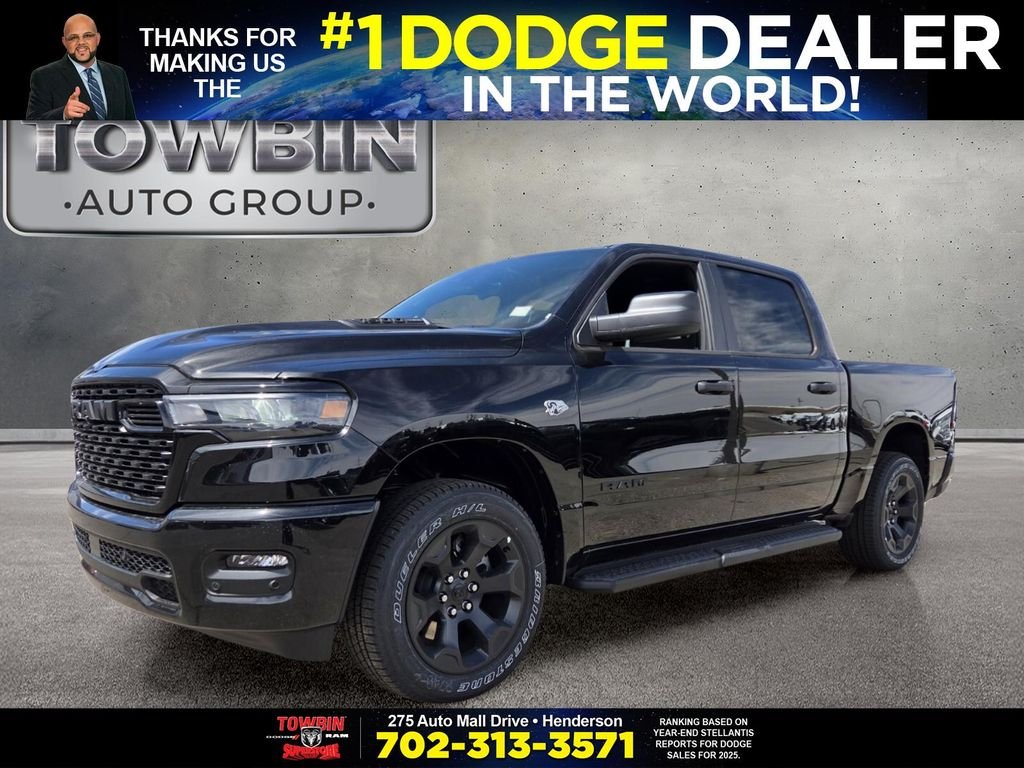 New 2026 Diamond Black Crystal Pearl-Coat Exterior Paint RAM Express image 1