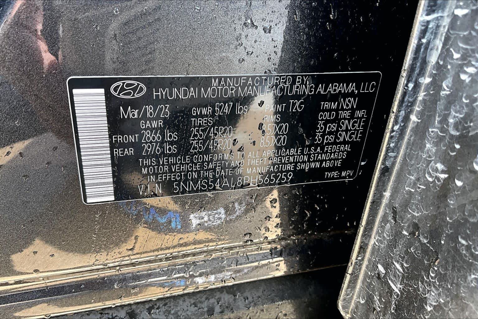 Used 2023 Portofino Gray Hyundai Calligraphy image 37