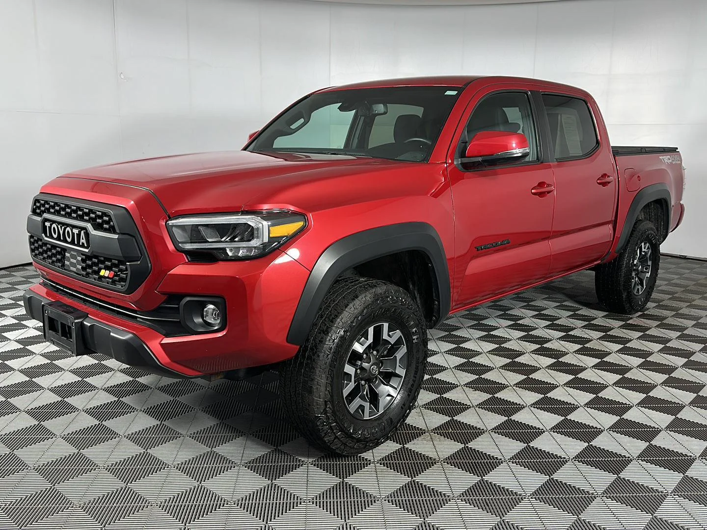Used 2023 Barcelona Red Metallic Toyota TRD Off-Road image 3