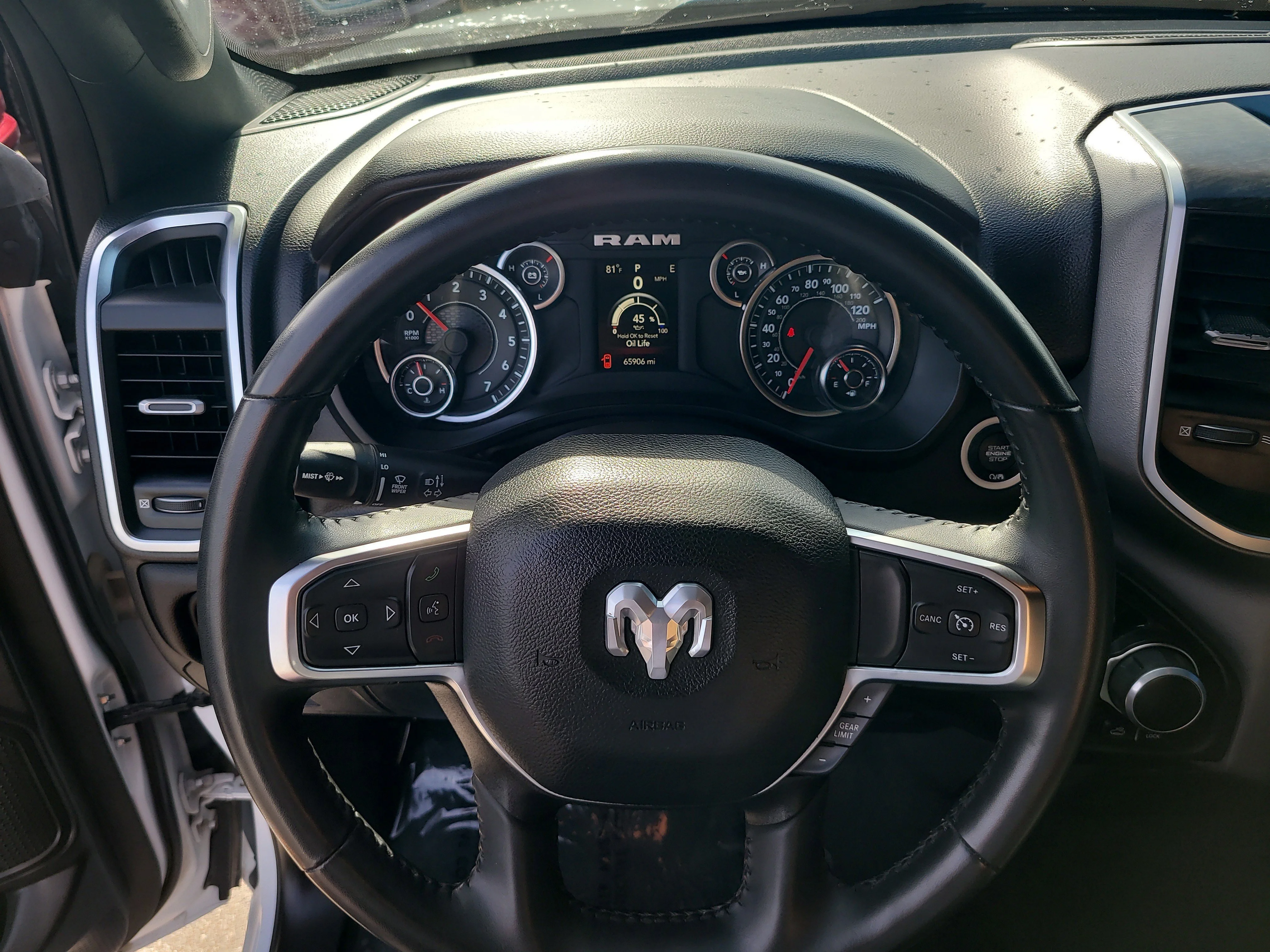 Used 2024 Bright White Clearcoat Ram Big Horn image 26