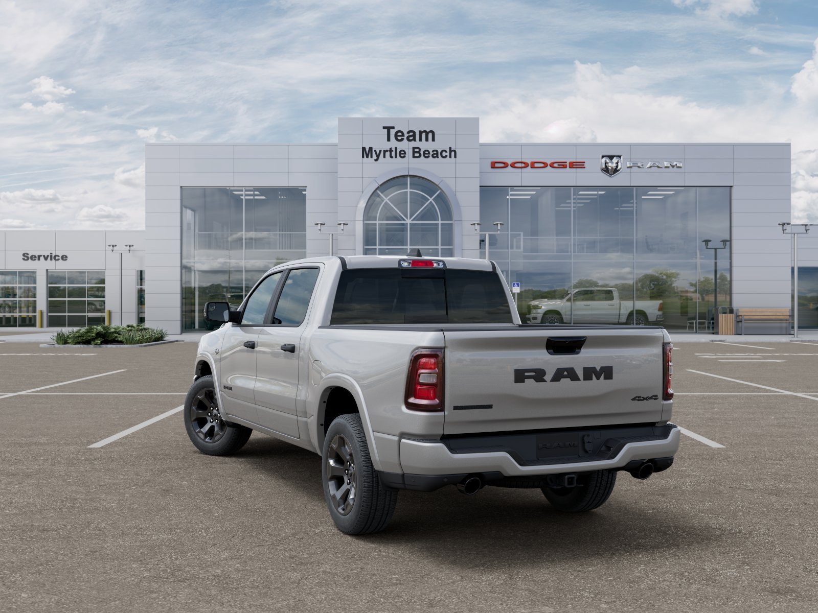 New 2026 Silver Zynith Exterior Paint RAM Big Horn/Lone Star image 30