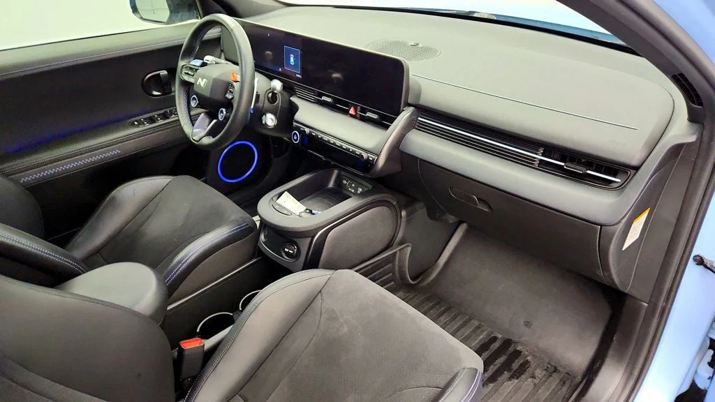 Used 2025 Performance Blue Matte Hyundai AWD image 23