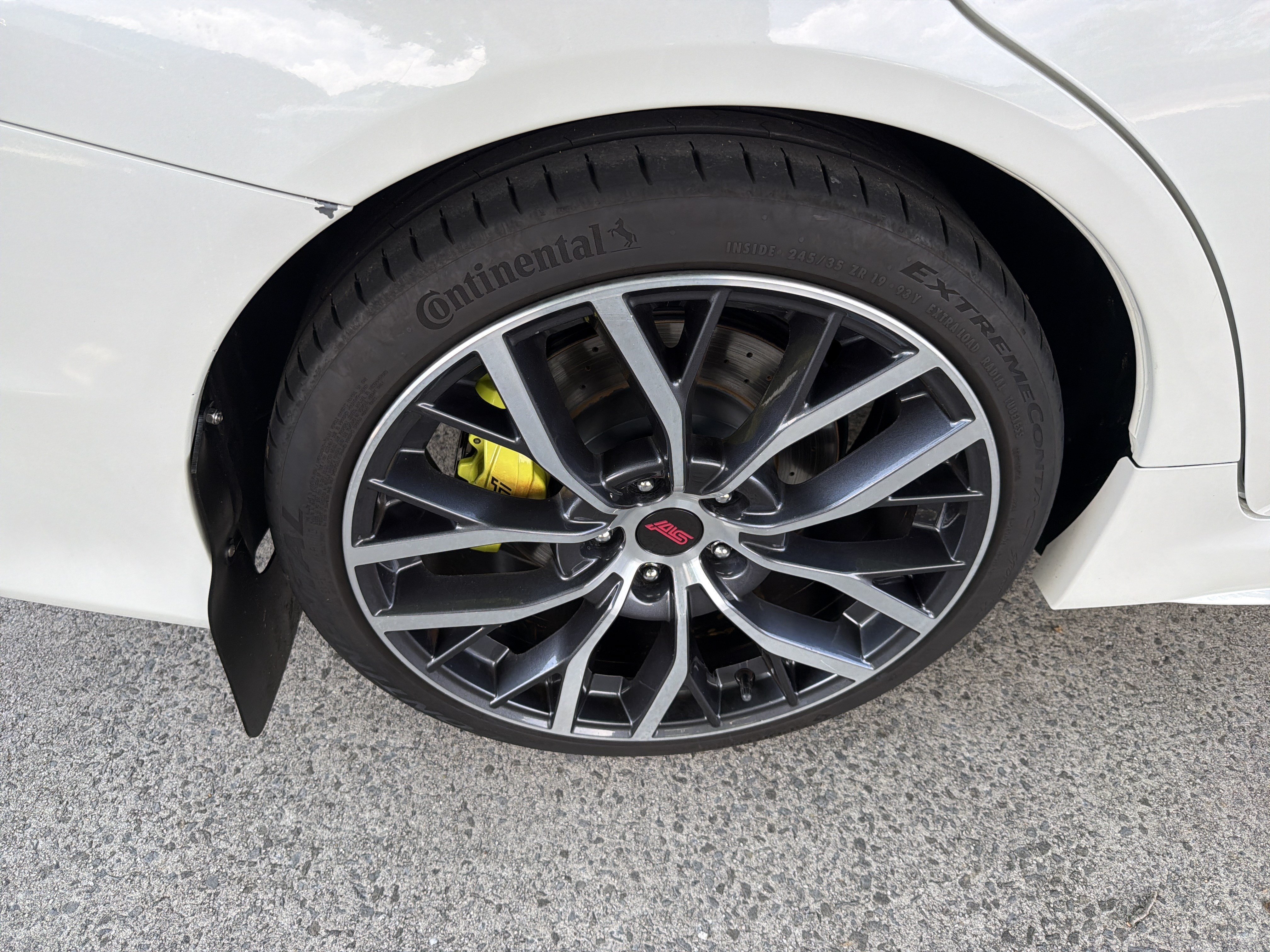 Used 2021 Crystal White Pearl Subaru STI image 19