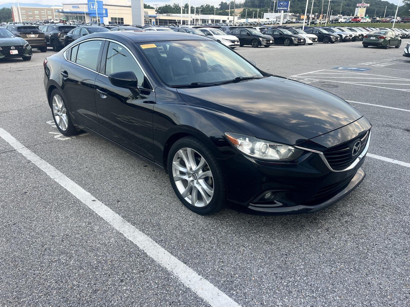 Used 2015 Jet Black Mica Mazda i Touring image 1