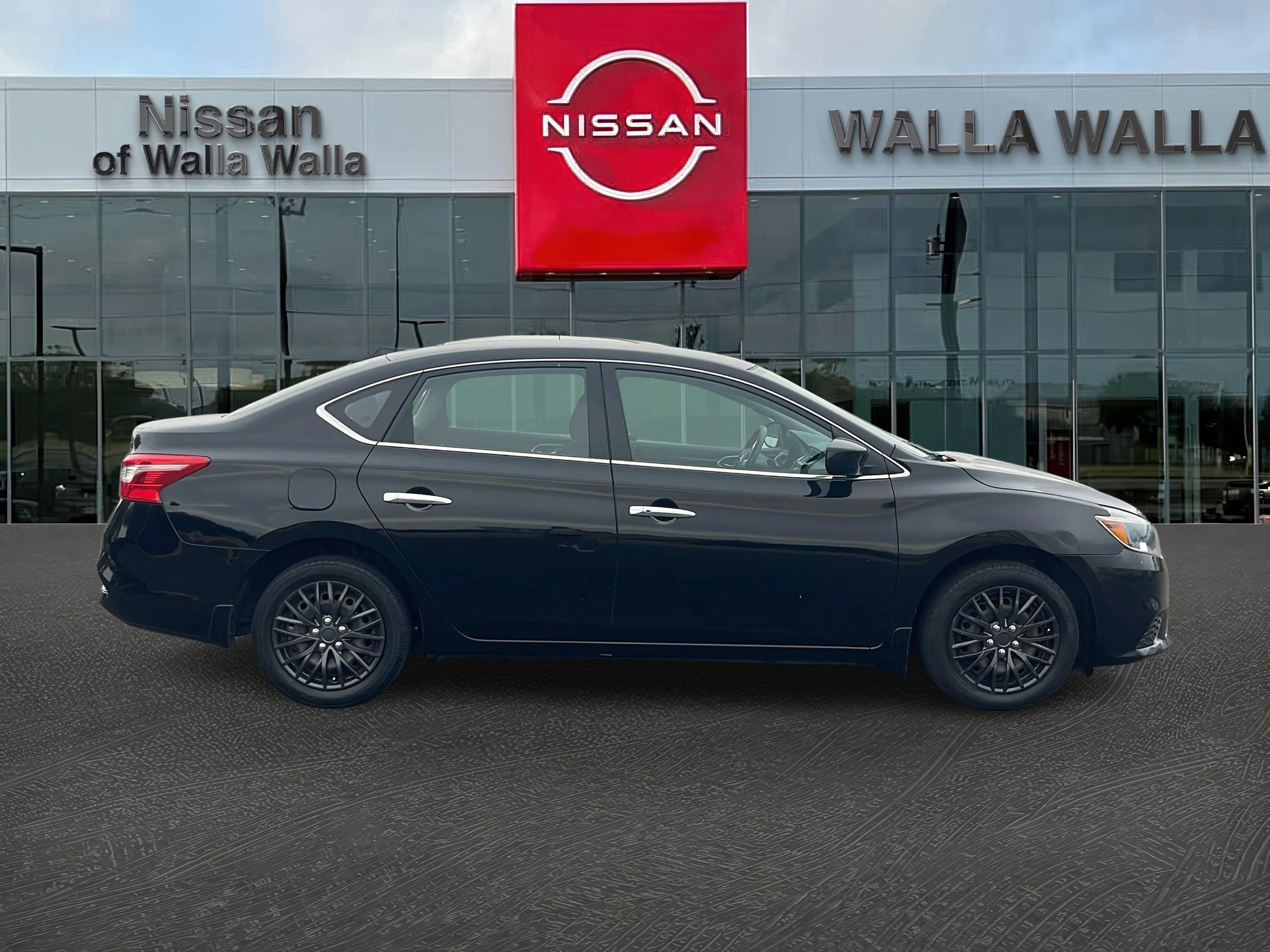 Used 2017 Super Black Nissan SV image 4