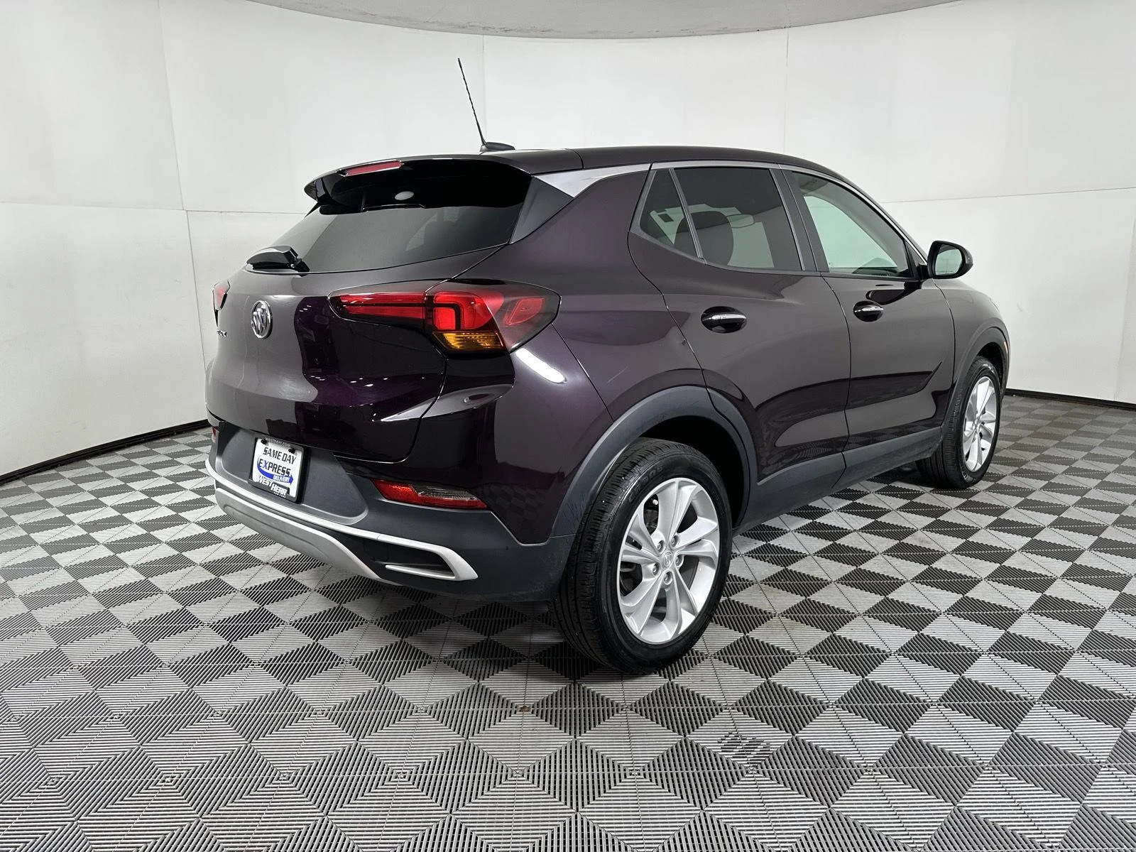 Used 2021 Black Currant Metallic Buick Preferred image 9