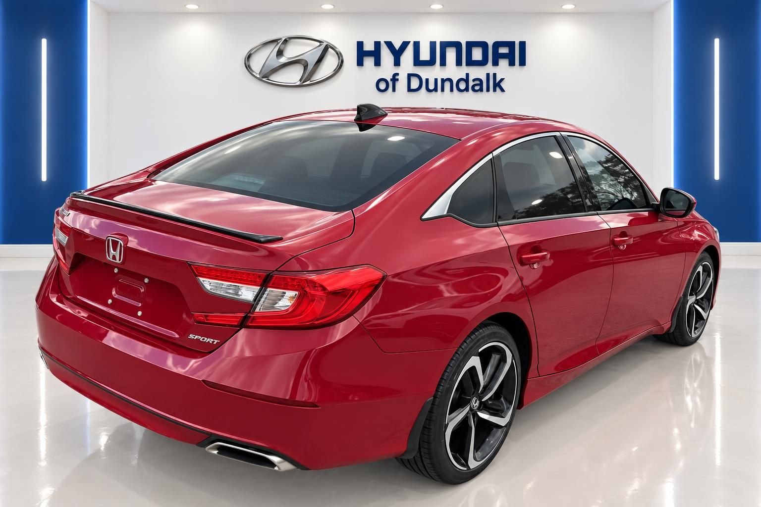 Used 2021 Red Honda Sport image 4