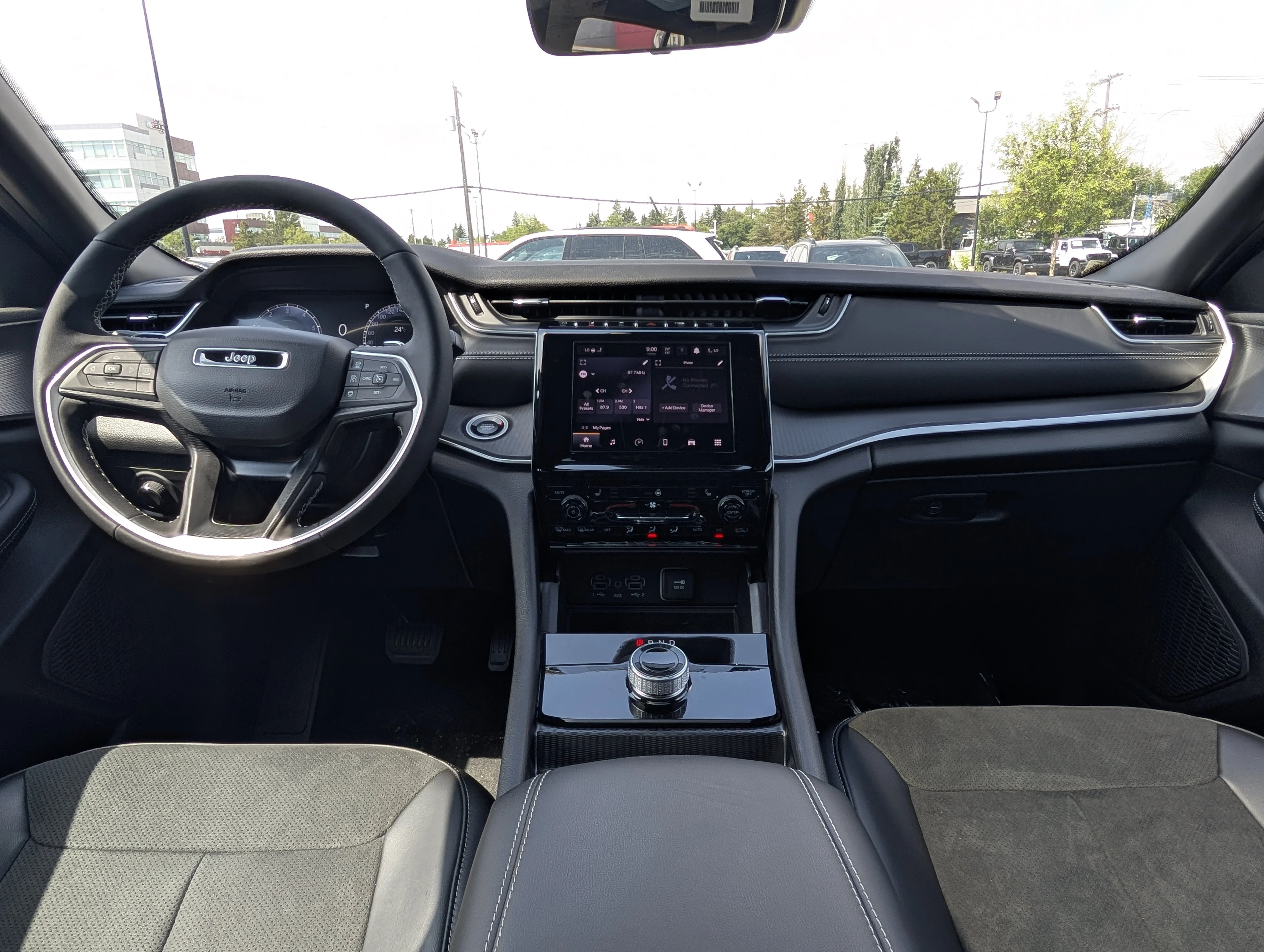 New 2025 Bright White Jeep Altitude image 22