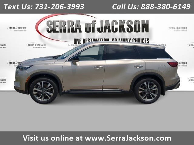 Used 2025 Warm Titanium INFINITI LUXE image 1