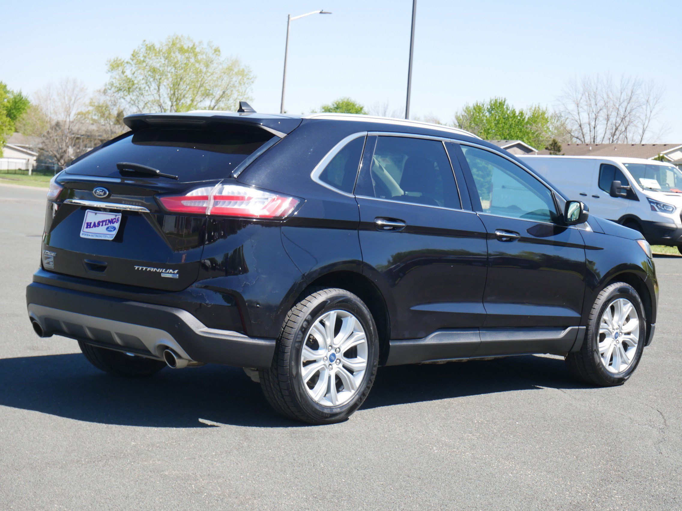 Used 2020 Black Ford Titanium image 5