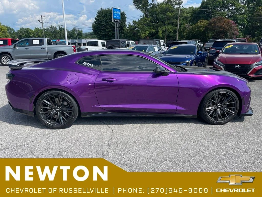 Used 2018 Garnet Red Chevrolet ZL1 image 19