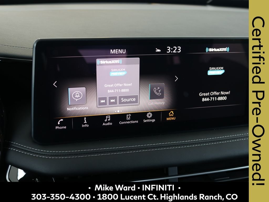 Used 2025 Black INFINITI PURE image 8