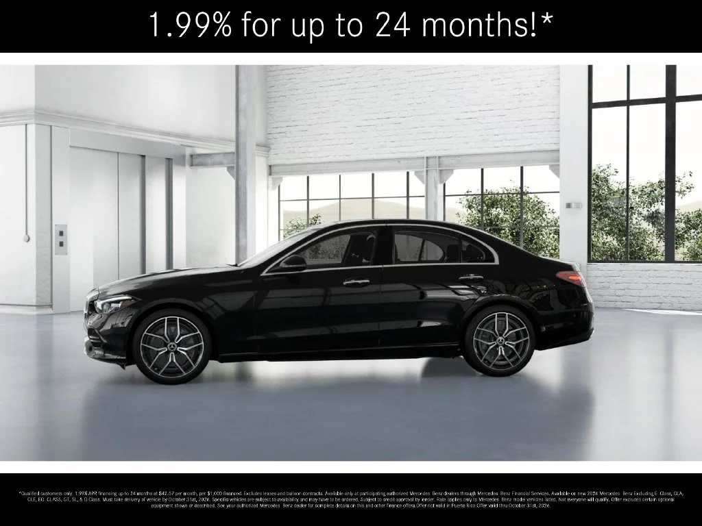 New 2026 Black Mercedes-Benz C 300 image 77