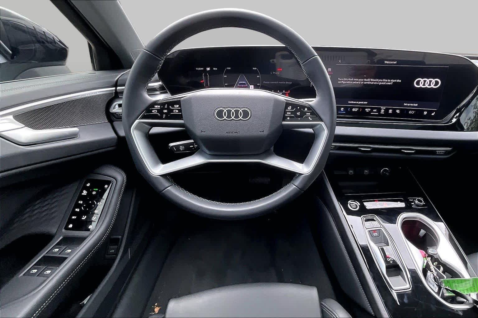 Used 2026 Glacier White Metallic Audi Premium Plus image 6