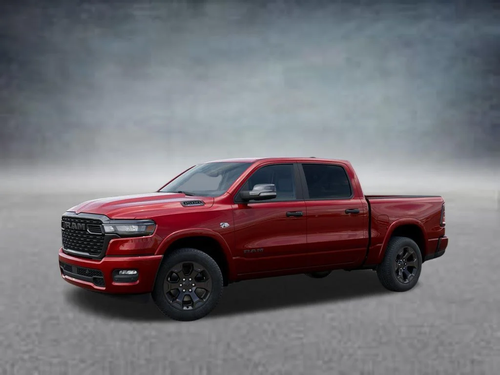 New 2026 Molten Red Pearl-Coat Exterior Paint RAM Big Horn/Lone Star image 2