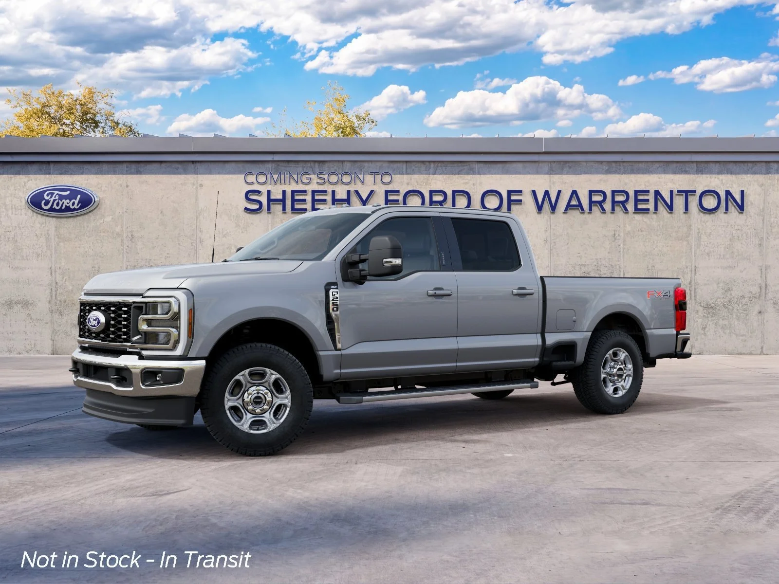 New 2027 Iconic Silver Metallic Ford XLT image 3