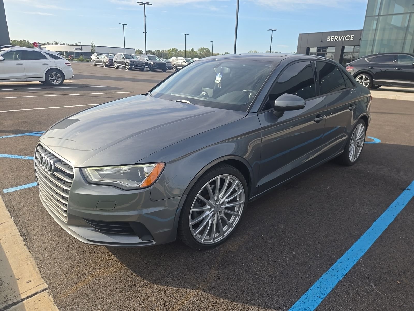 Used 2015 Audi A3 Sedan Premium with VIN WAUACGFF0F1007143 for sale in Schererville, IN