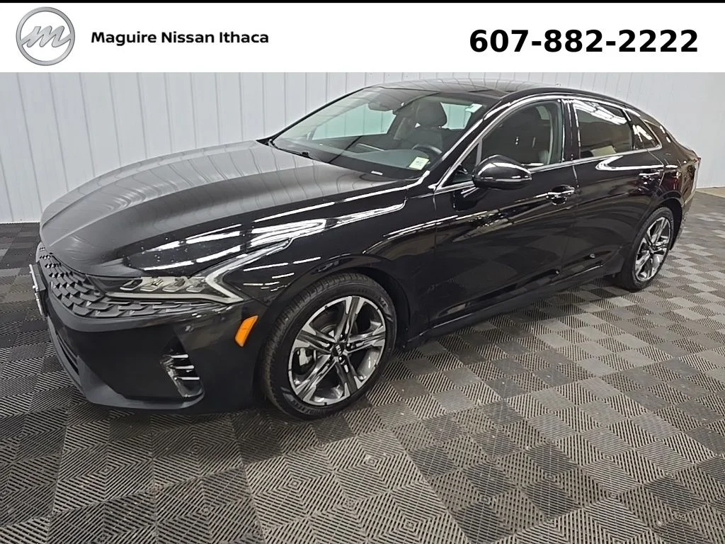 Used 2021 Black Kia EX image 9