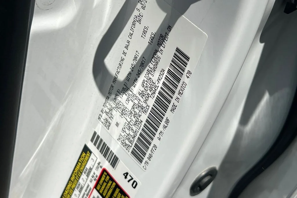 Certified Used 2025 White Toyota SR5 image 33